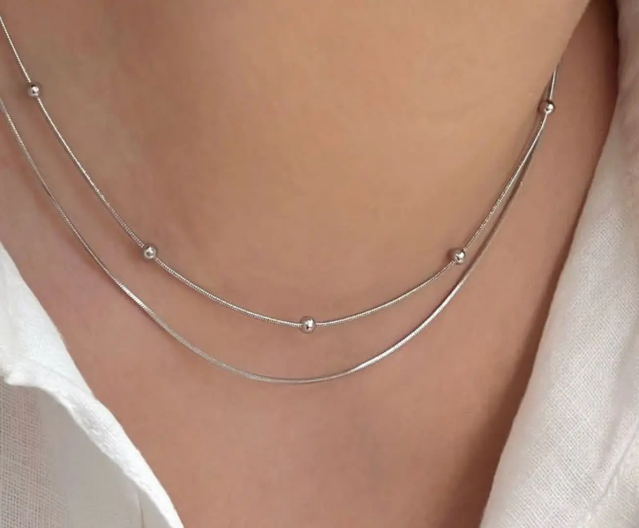 ۲ عدد از ظریف‌ترین و باکیفیت‌ترین زنجیر هامون 🤤
