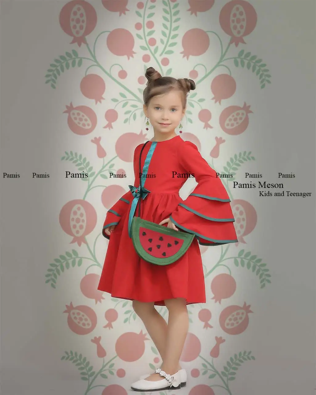 ✨مدل یلدایی با روبان سبز
