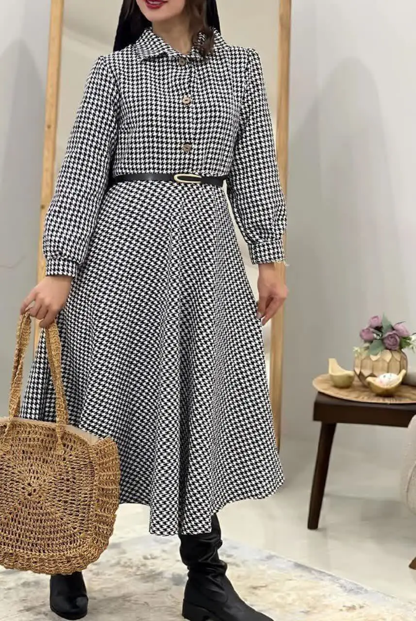 👌نام: مانتو پیراهنی سودا
