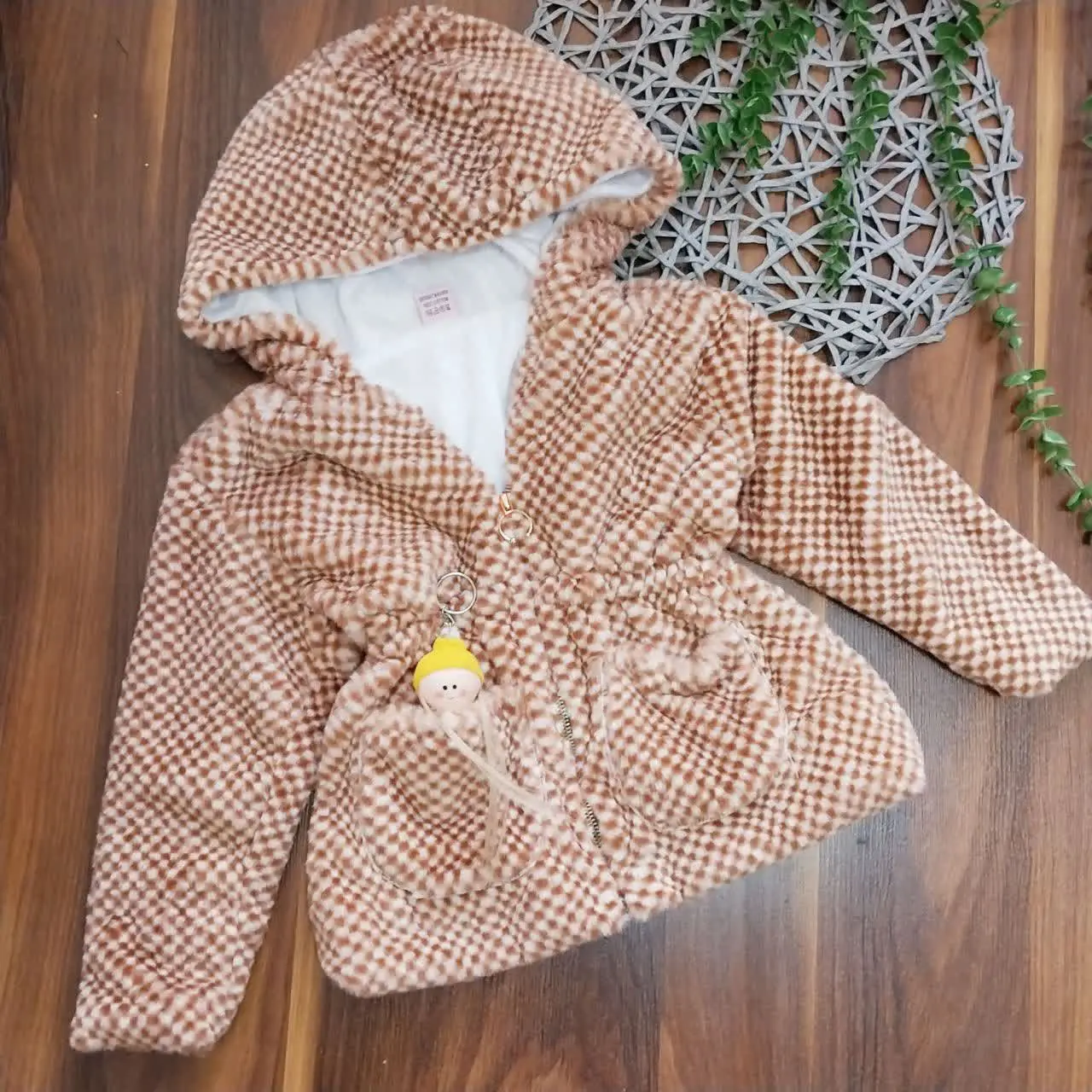 💞 پالتو کوتاه دخترانه پشمالو نرمالو 💞
