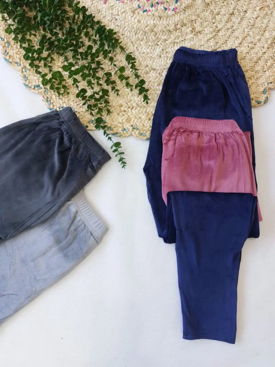 ✅شلوار مخمل طرح ساده😍