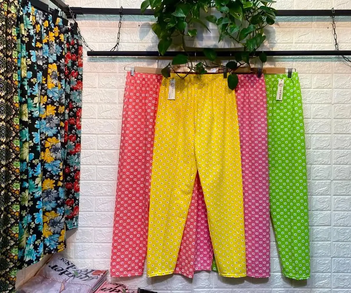 #زنانه #شلوار راحتی پنبه (ردیف ٧٣٩١) 
