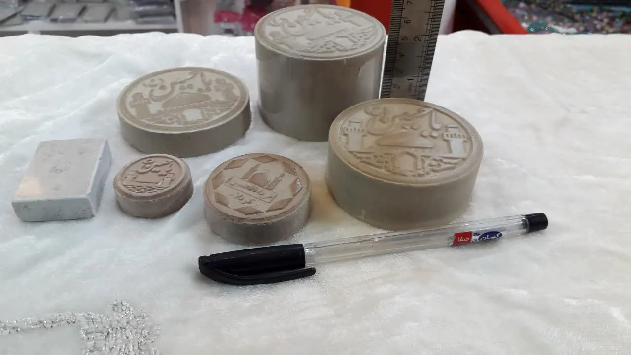 🎁انواع اندازه‌های مهرنماز، تربت کربلا
