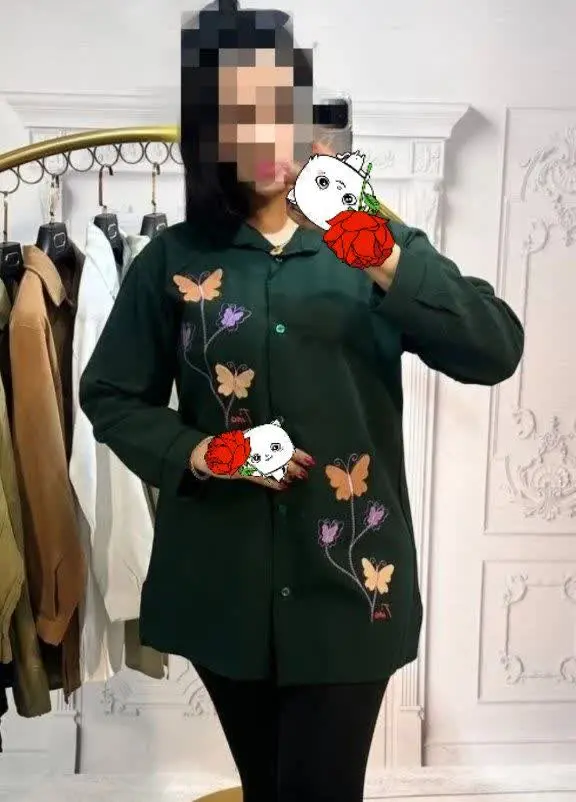 👚 نام: شومیز مانتویی زنانه پروانه 
