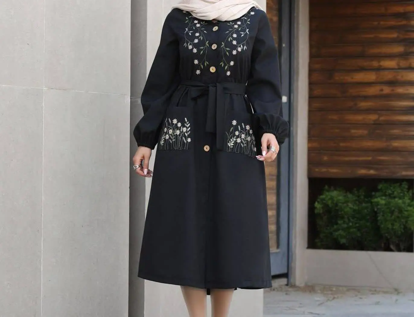 💞پیراهن مانتویی پرفروش گل بابونه💞
