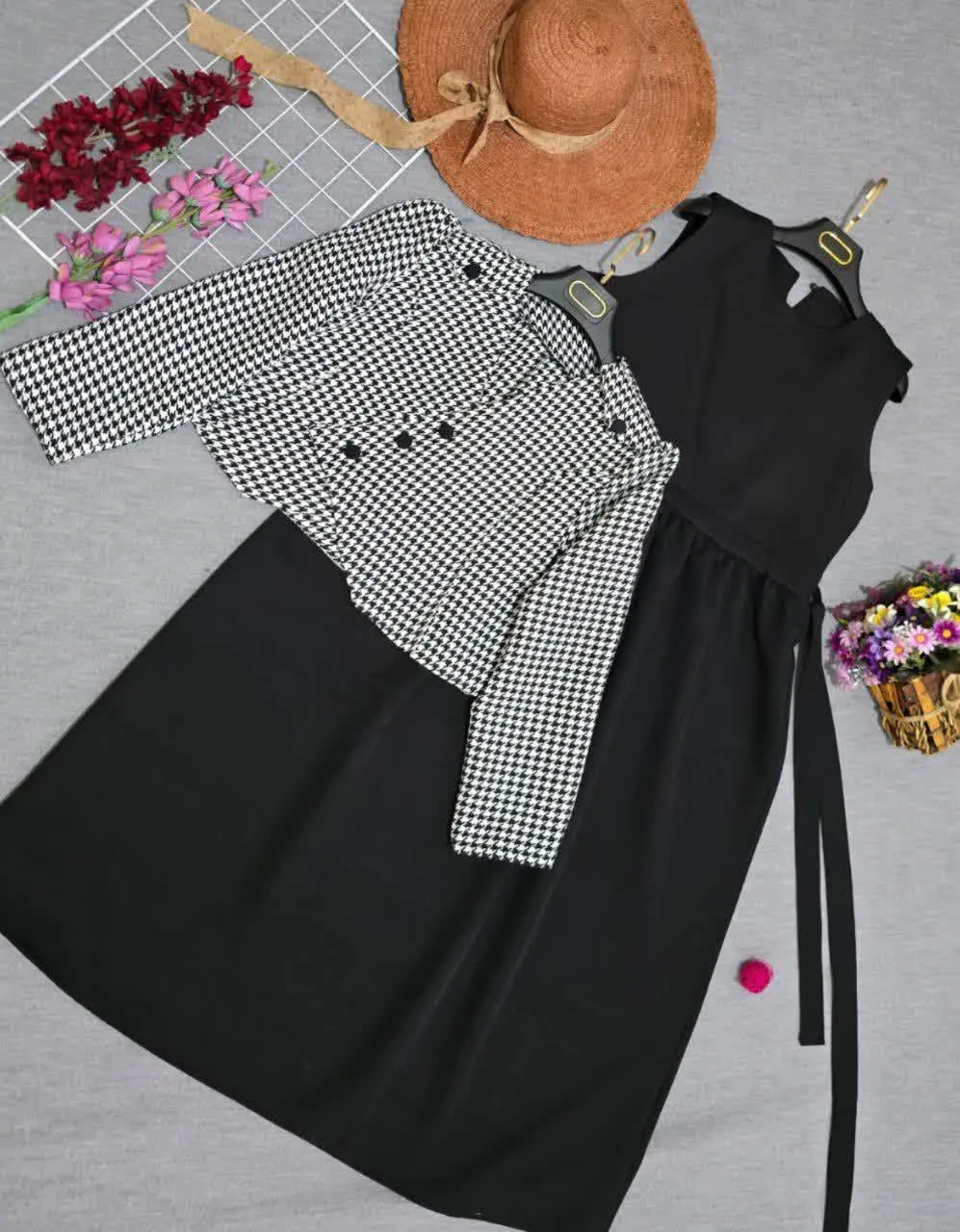 👚نام: ست کت و سارافون دامون💥💫
