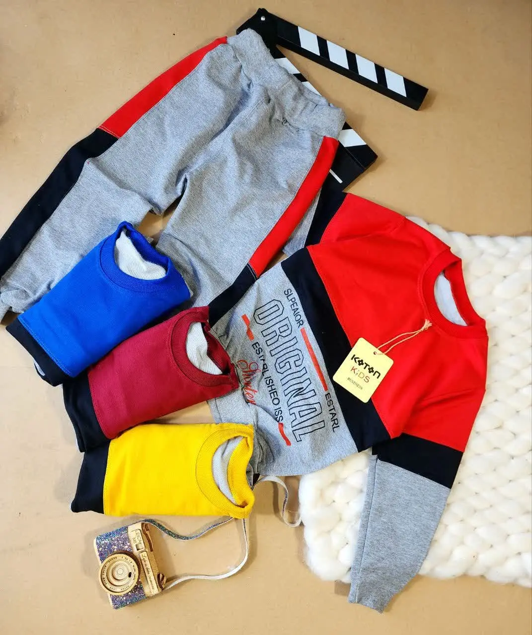 ست بلوز شلوار#پسرانه🤩 برند
