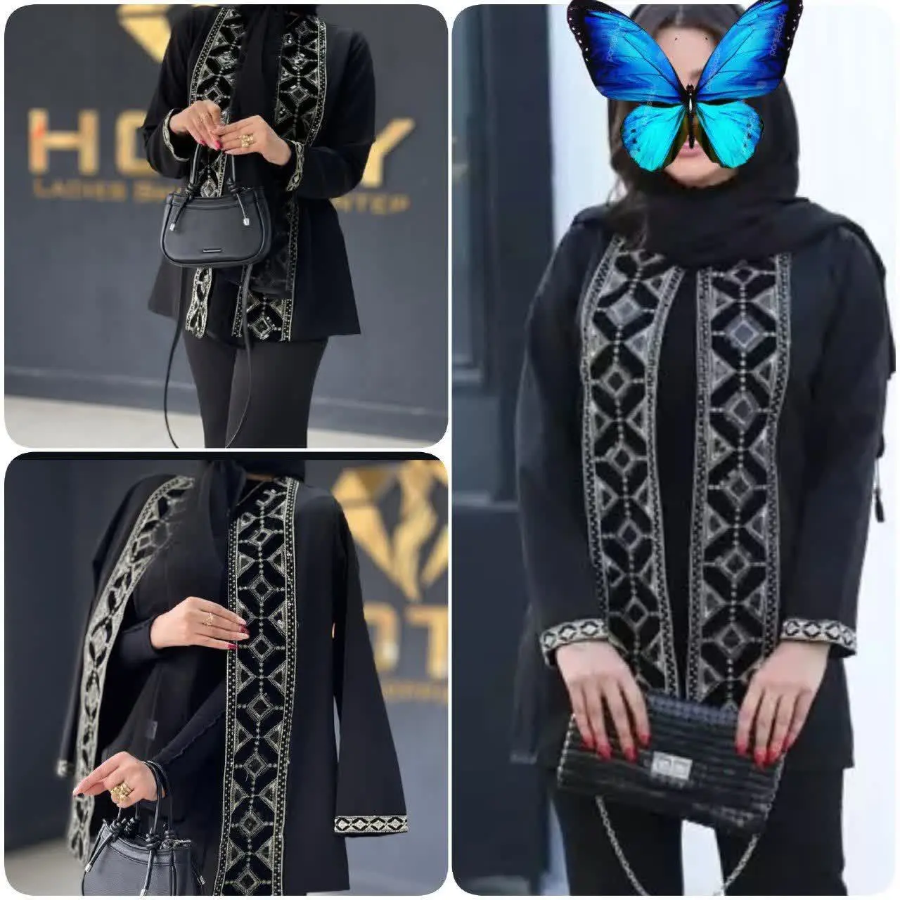 نام: مانتو مجلسی عیدانه پرطرفدار مدرن
