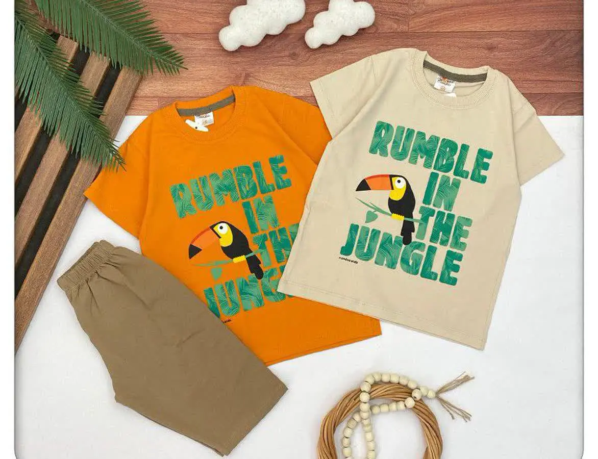 تیشرت شلوارک مدل توکان
