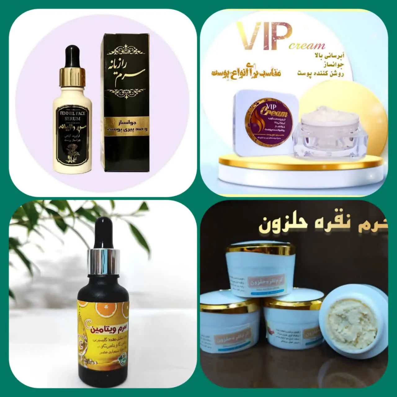 کرم نقره حلزون 
