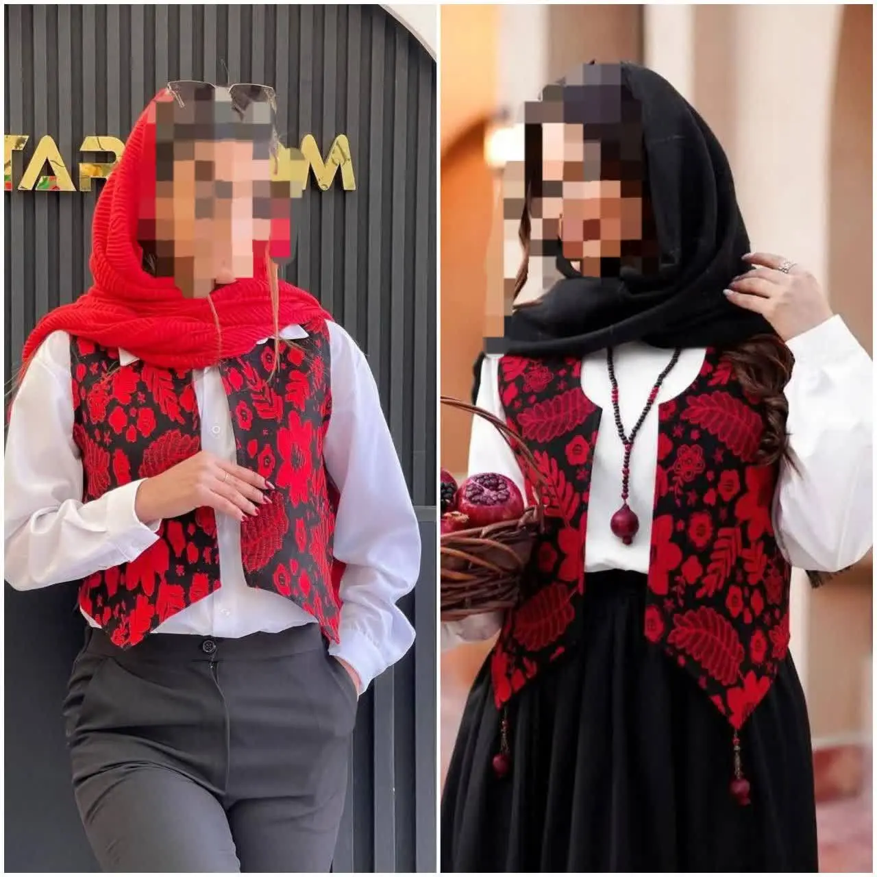 👚 جلیقه تک یلدایی
