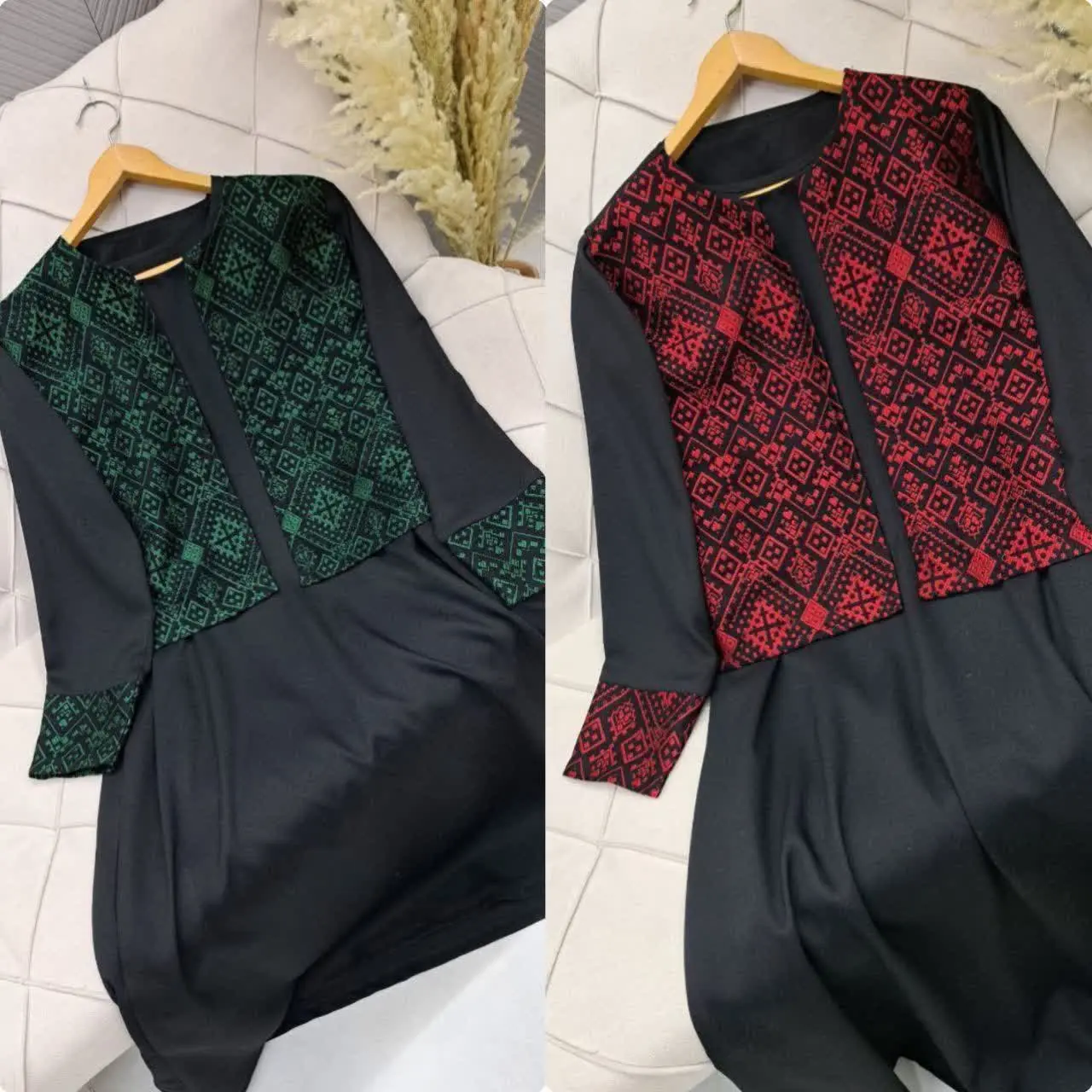 🖌 رنگ بندی: سبز - قرمز - کرم