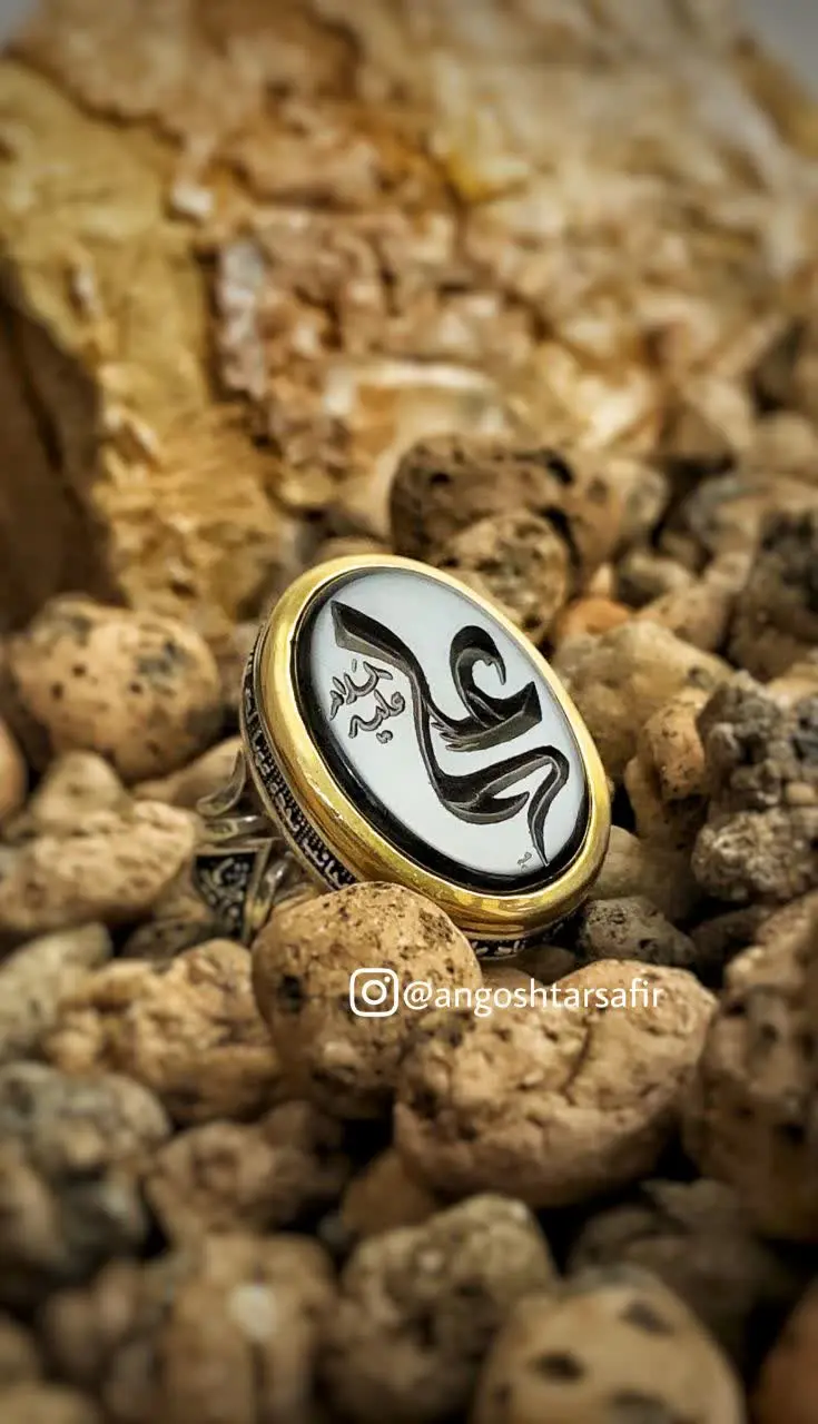 🔸مدل رکاب: نادعلی روی تاج و 
