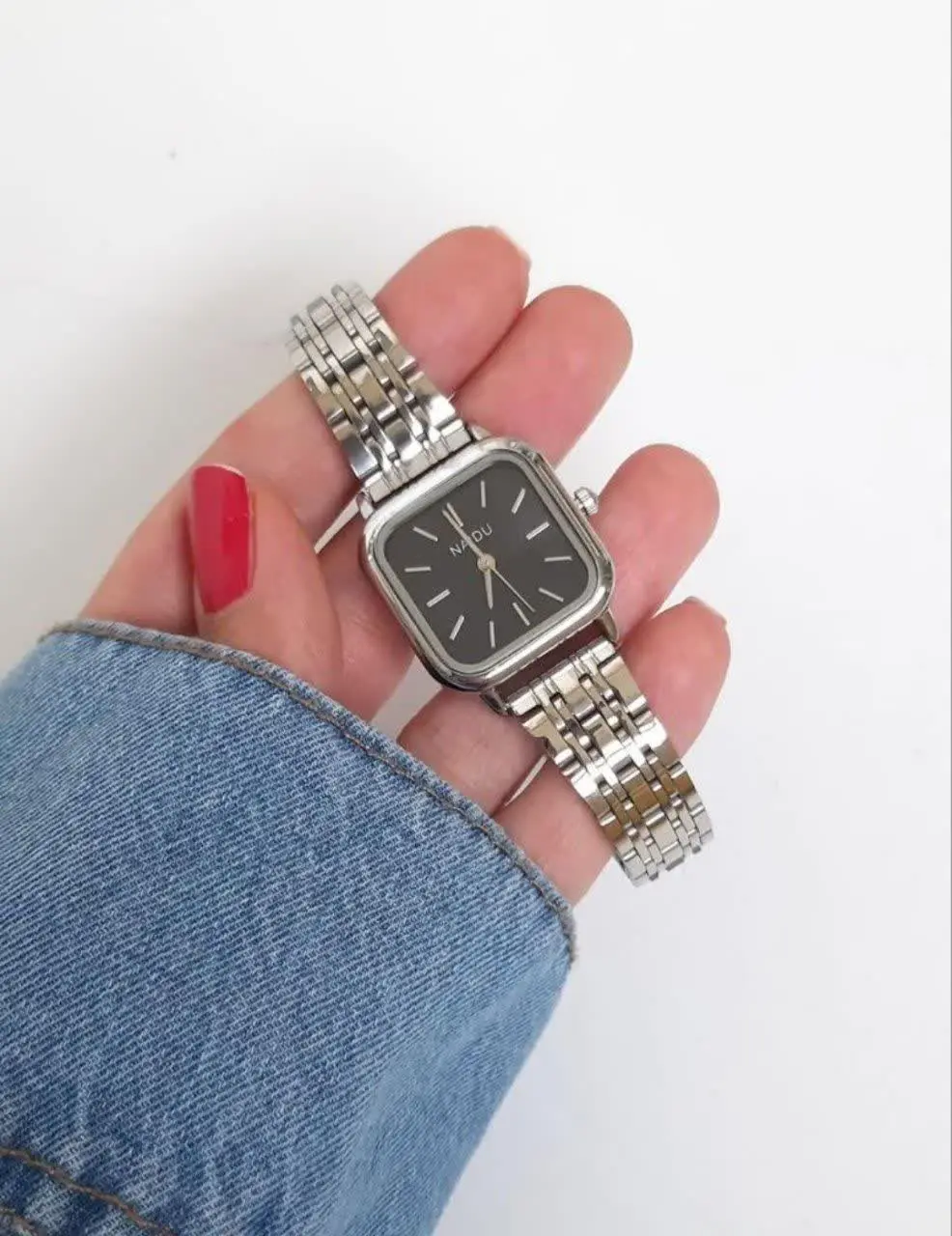 ساعت نای دو بدنه استیل و باکیفیت 🤌
