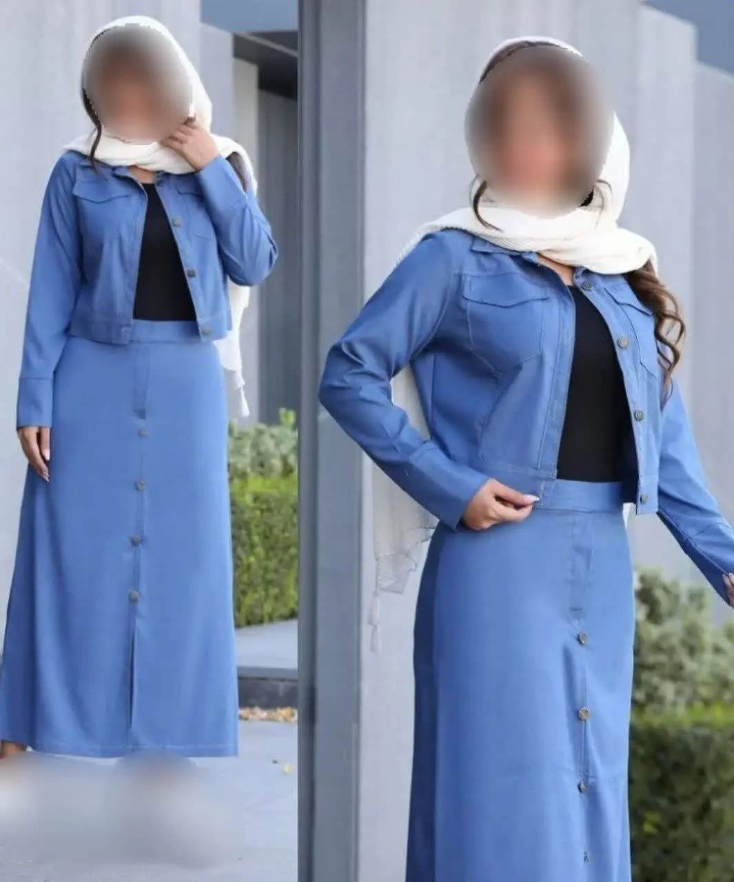 ❣نام: کت دامن جین
