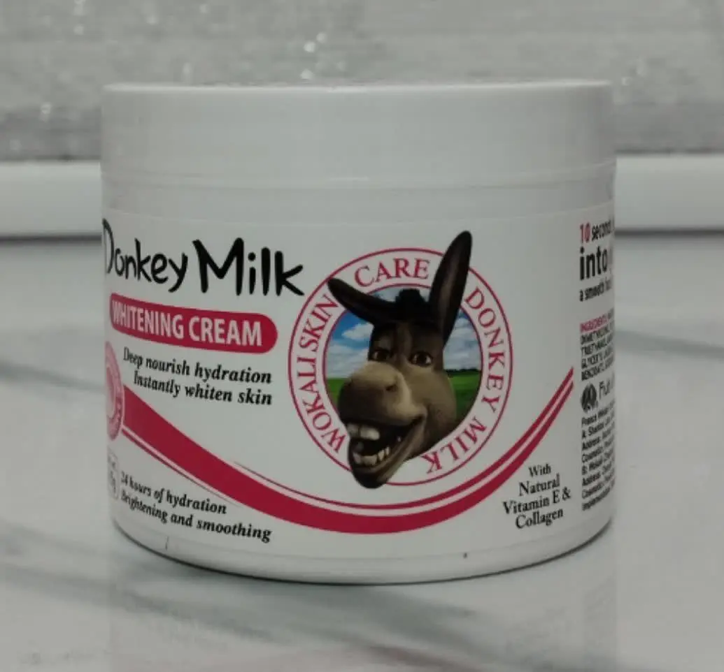 #کرم_سفید_کننده_و_آبرسان_پوست_صورت_شیر_الاغ_برند_وکالی
