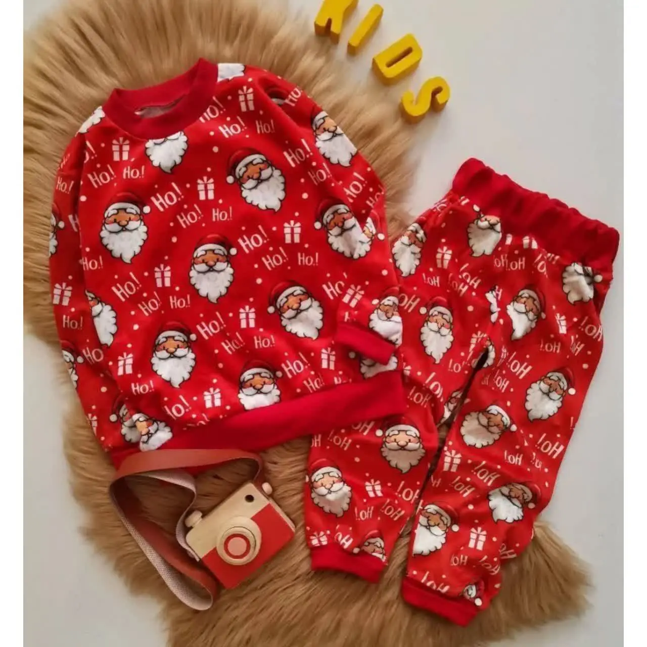 🎄✨ بلوز شلوار بابانوئل ✨🎄