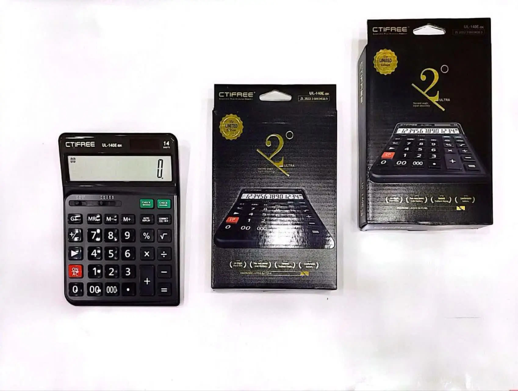 ماشین حساب بزرگ CTIFREE کد UL_۱۴۰E
