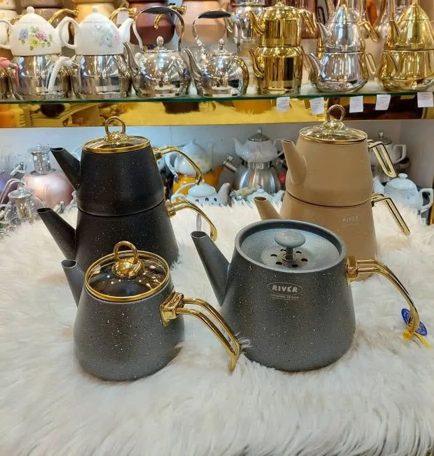 کتری قوری گرانیتی ریور 
