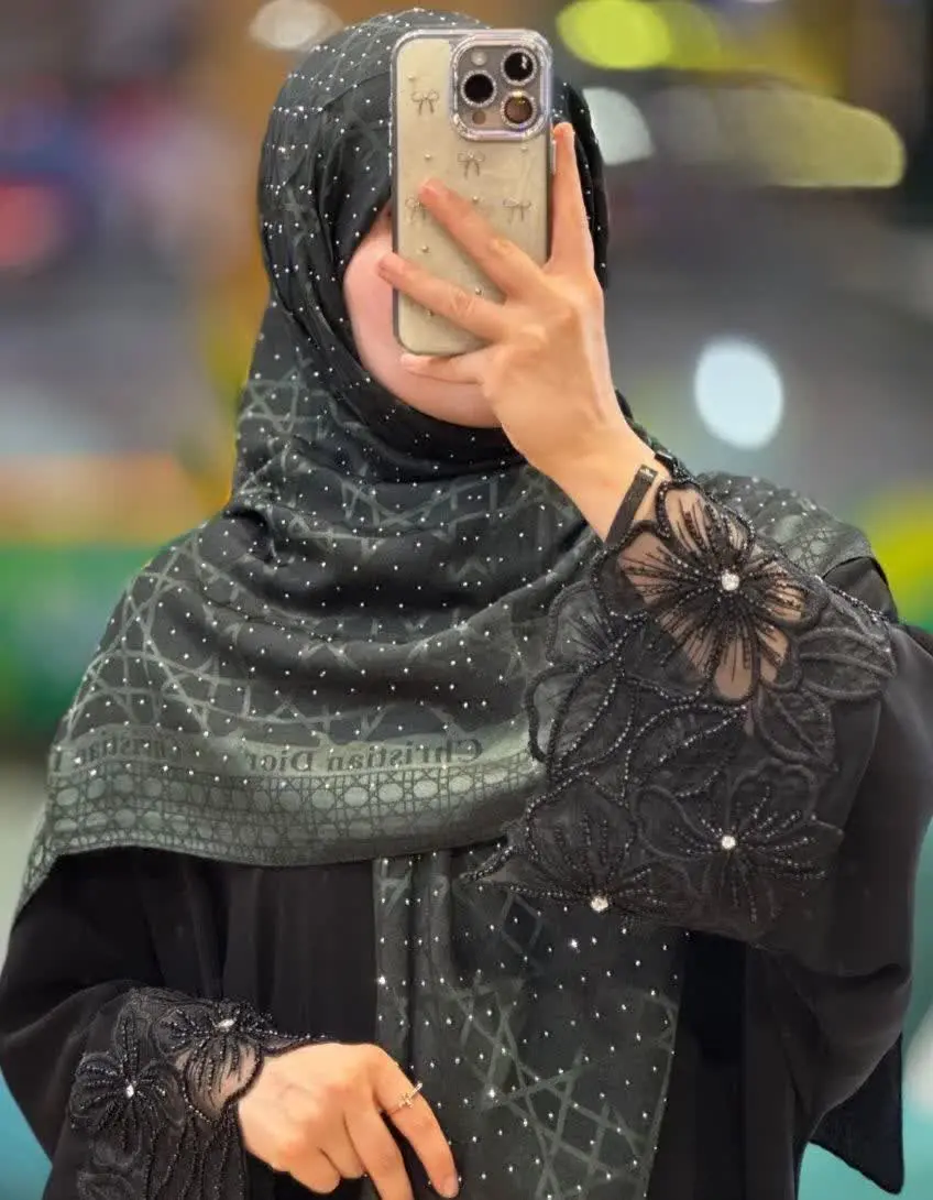 روسری سبز زیتونی غدیرت با م...