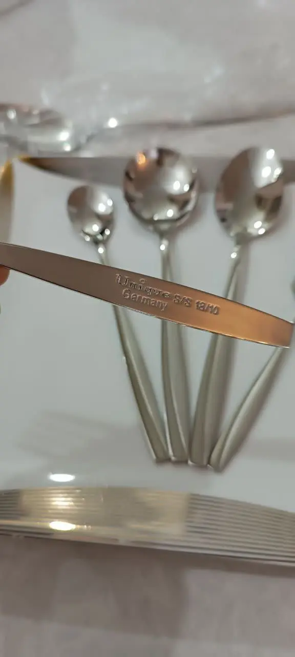 ☑️سرویس۲۴نفره کامل قاشق چنگال 
