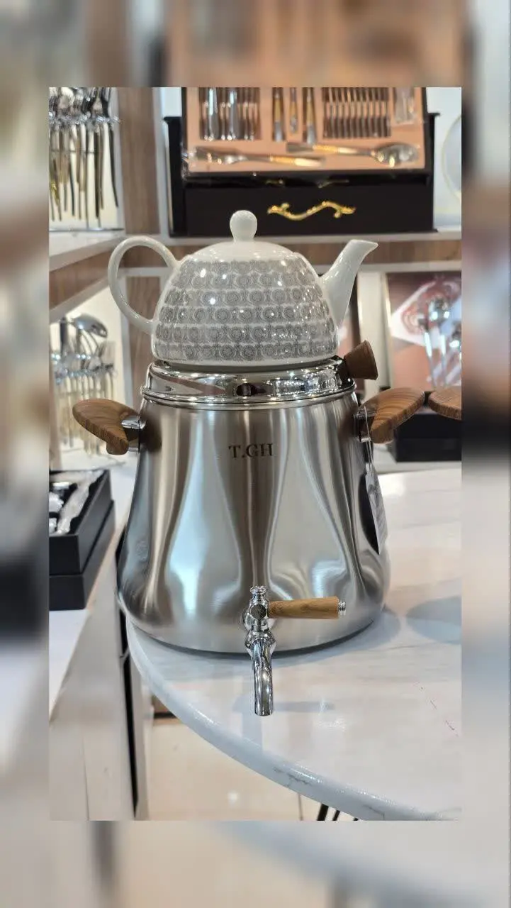 کتری رو گازی شیر دار