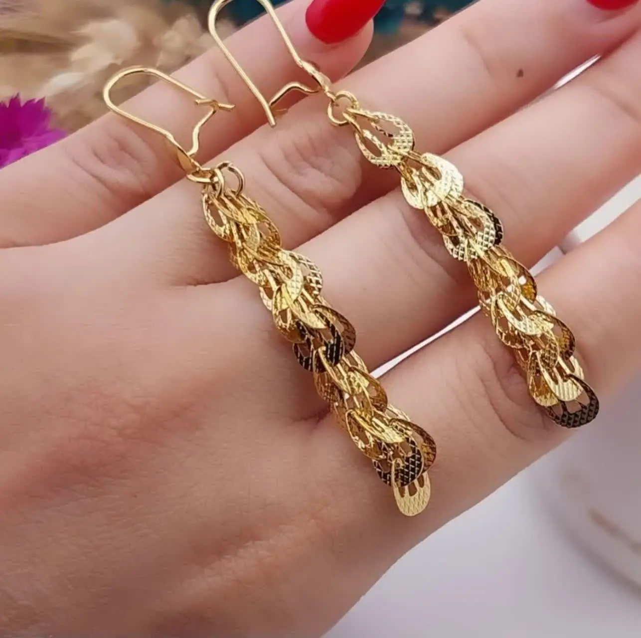 گوشواره بیروتی ۴ جفت موجوده👌
