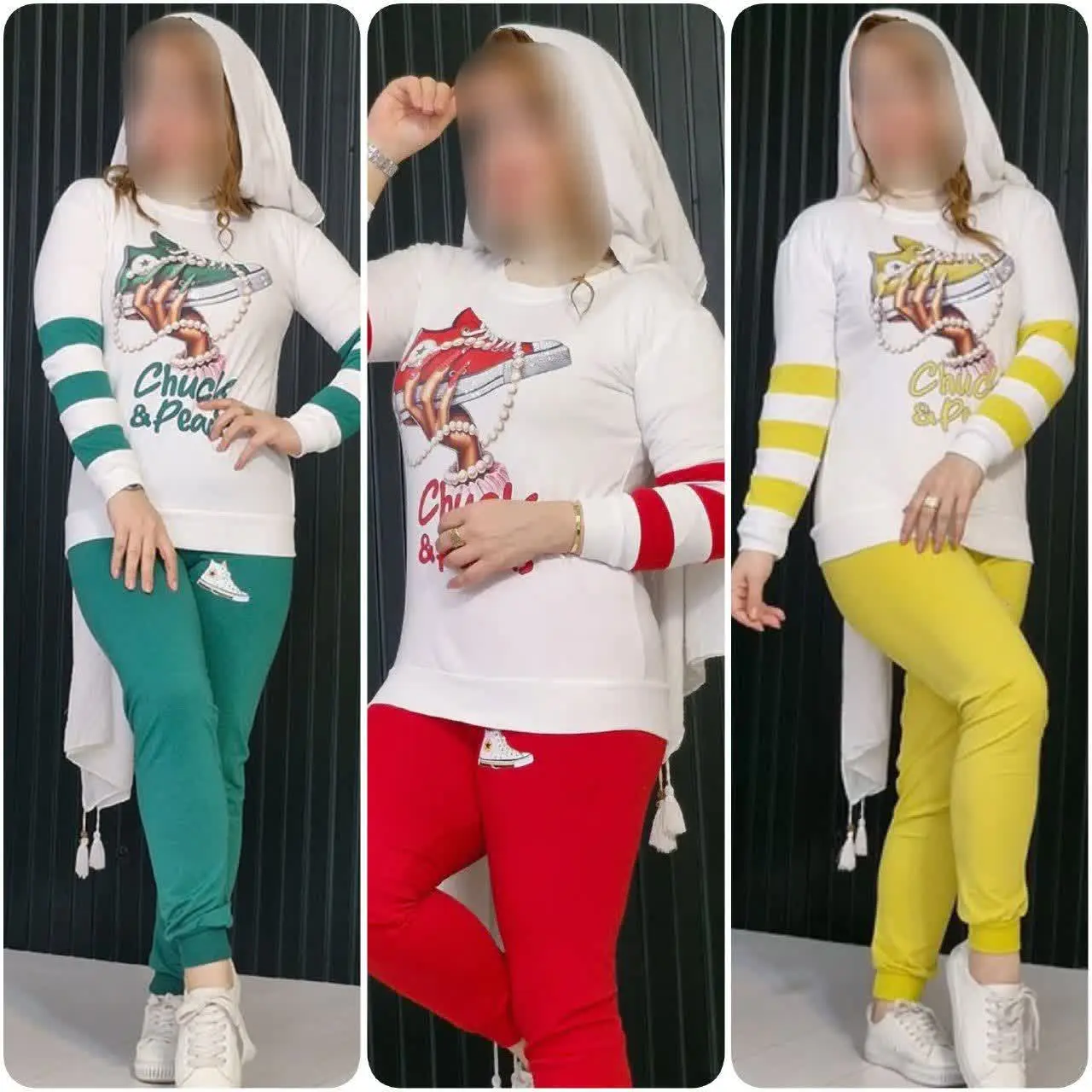 ❤️نام: تیشرت و شلوار *کتونی*
