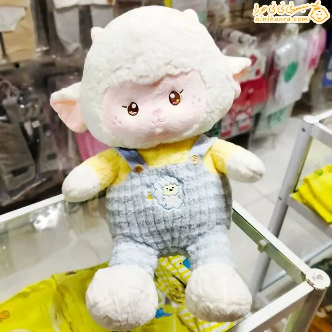 عروسک بره مل مل لباس دوبنده