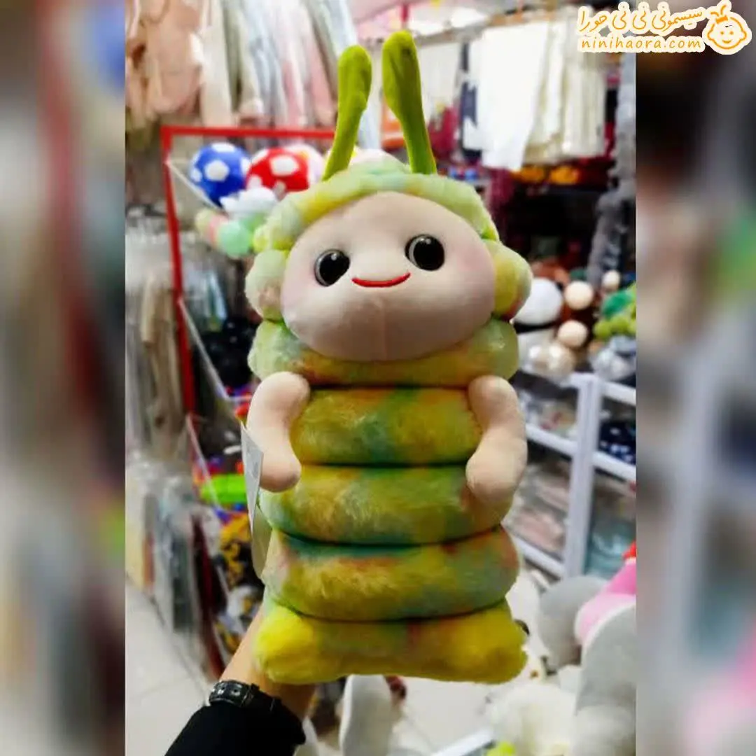 عروسک زنبور مخمل آبرنگی