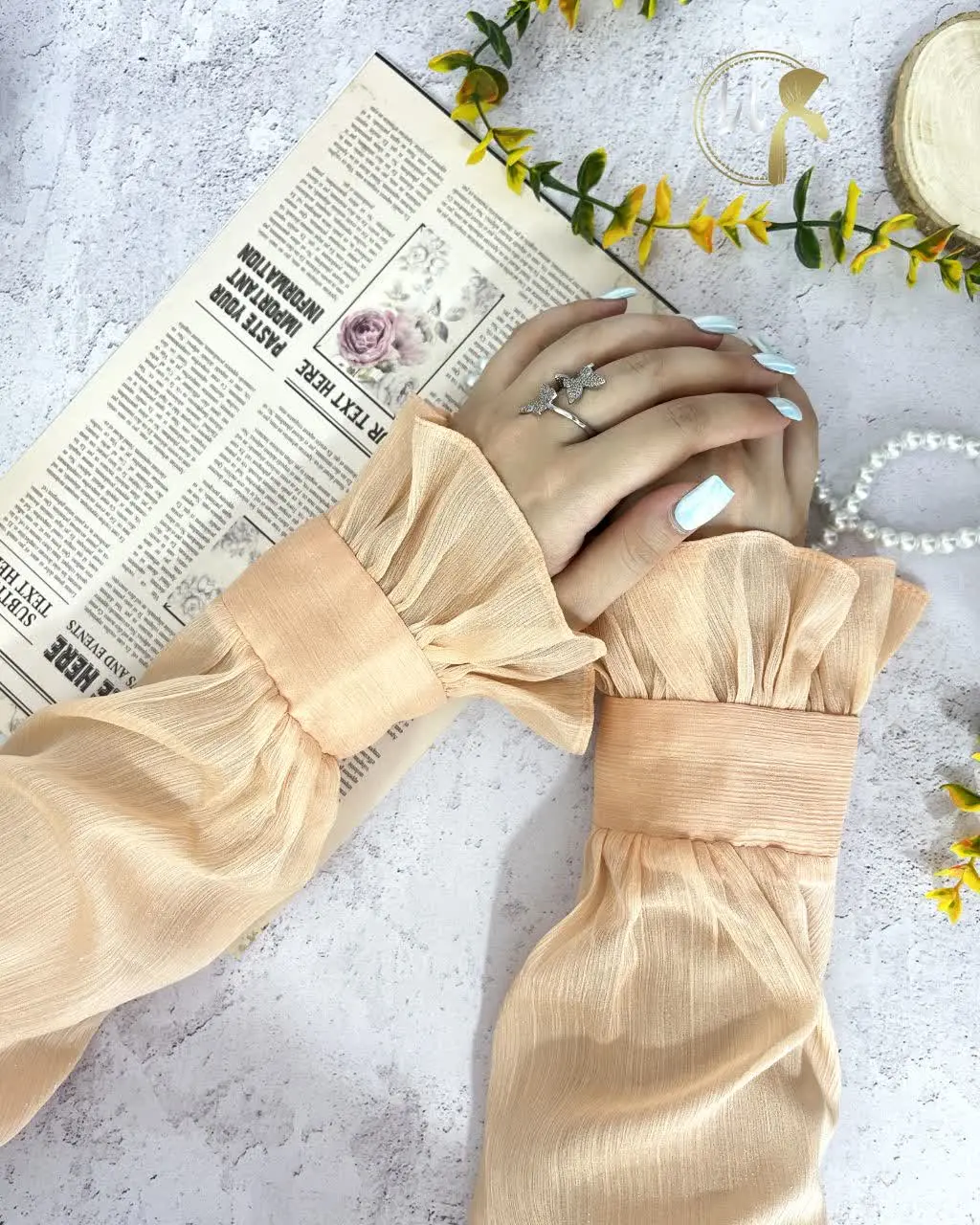 ساقدست شومیزی مچ عروسکی تک دکمه👌
