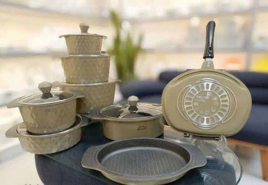 #سرویسهای قابلمه چدن گرانیت
