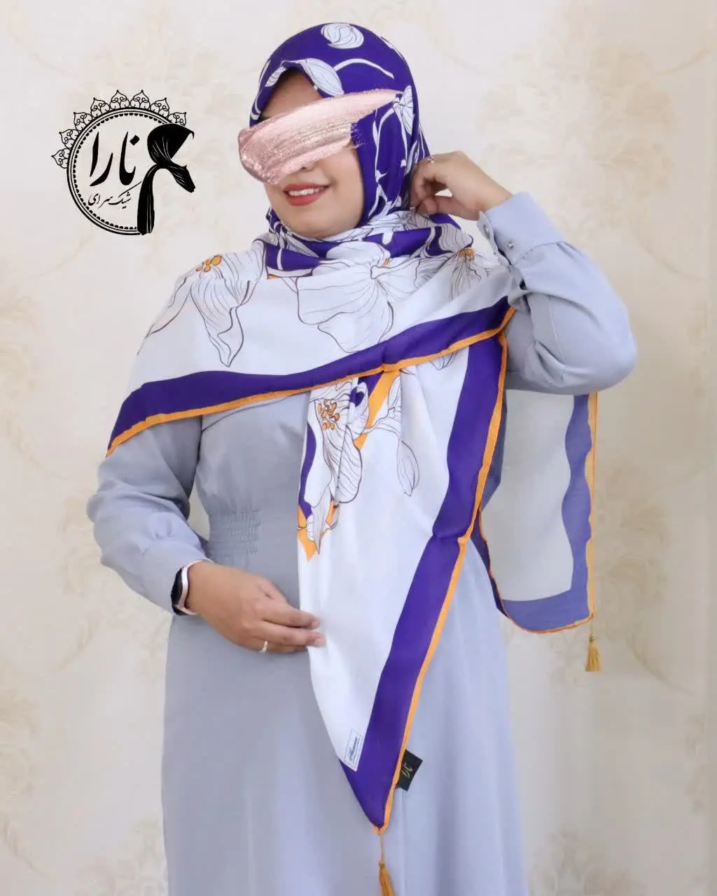 می‌شه یکی از، شیک‌ترین روسری هاتون😍❤️
