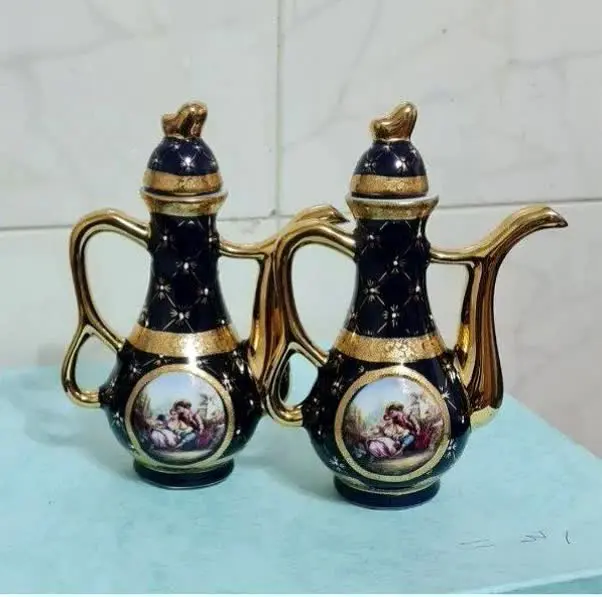 جفت گلابدان سورمه ای👌
