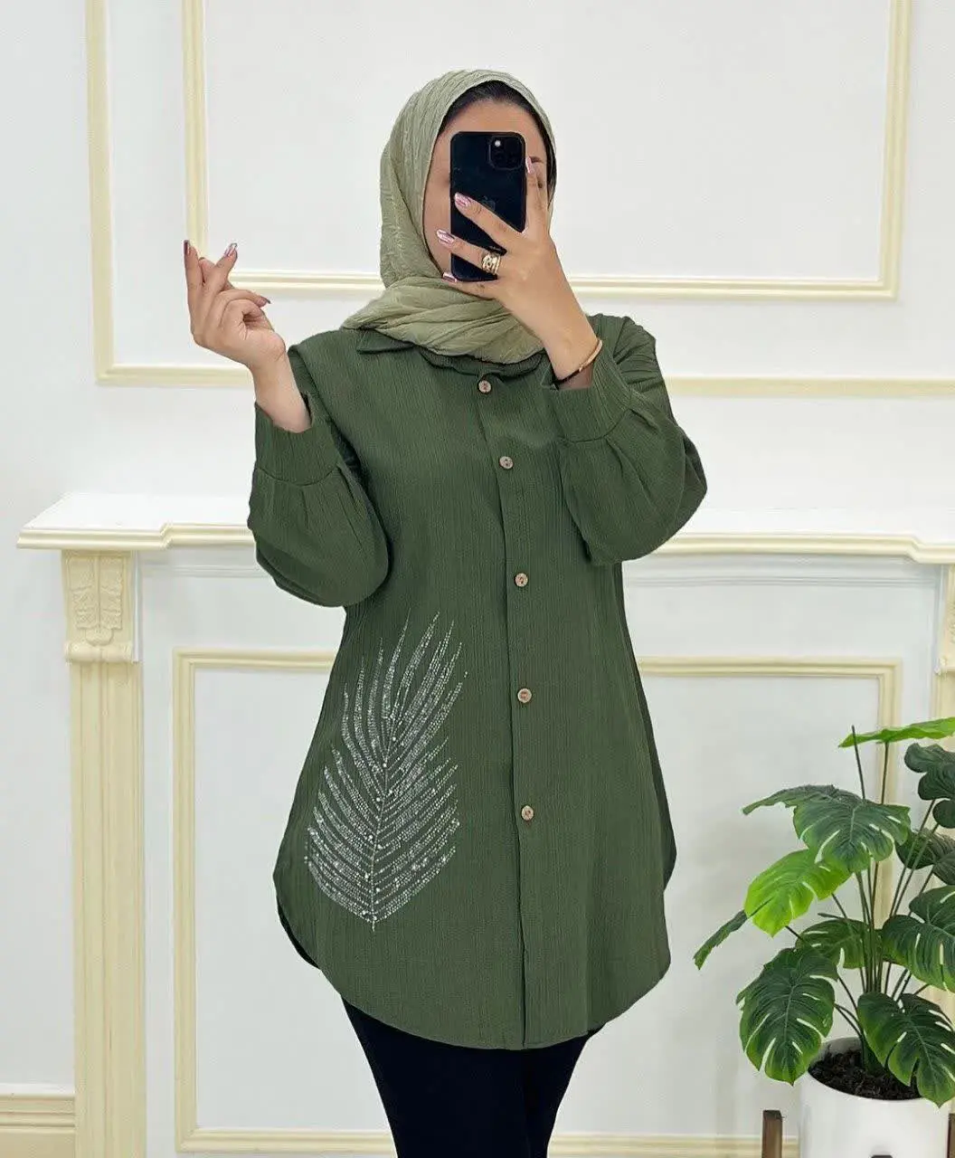 نام: #شومیز نگین برگی
