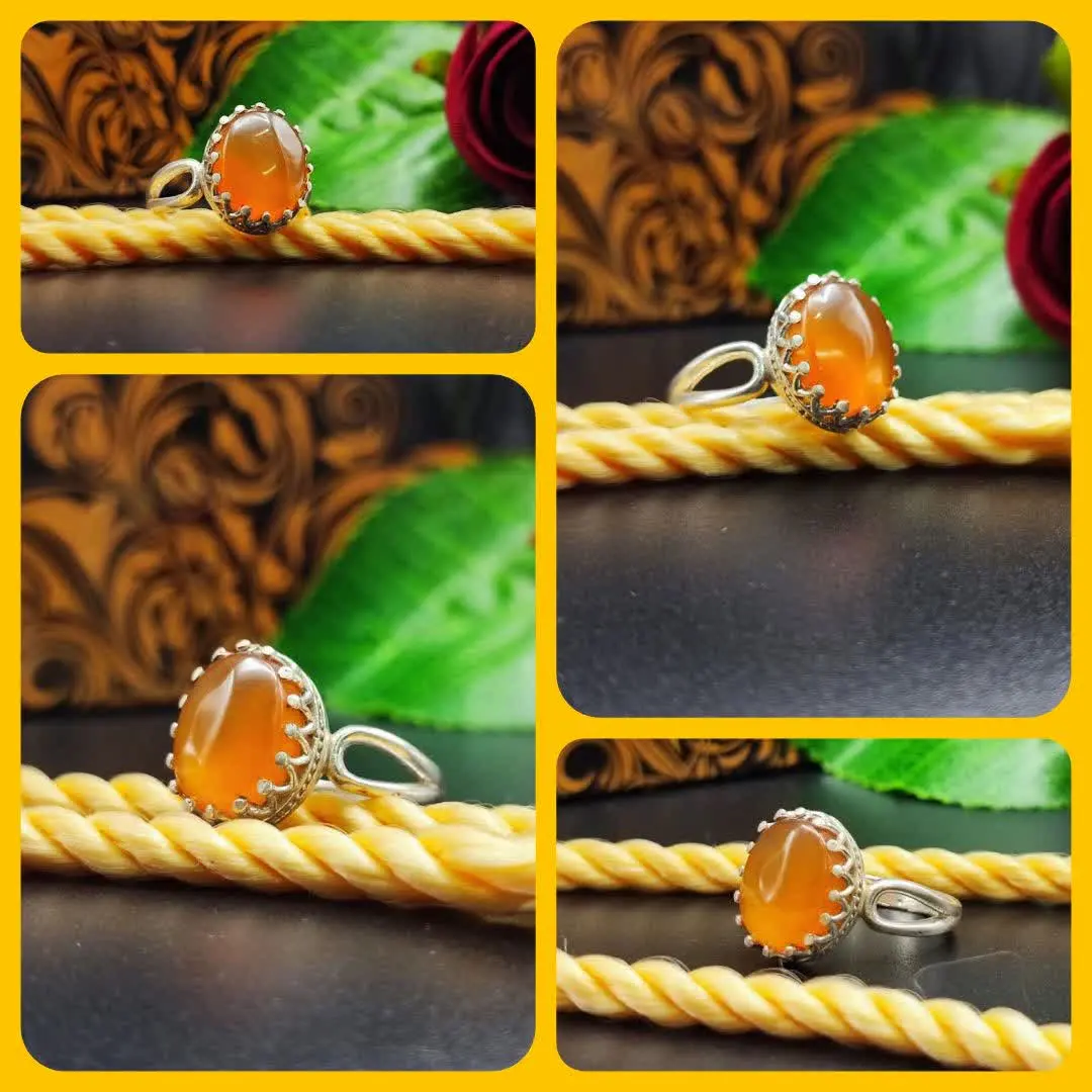 #انگشتر_زنانه_عقیق_یمن
