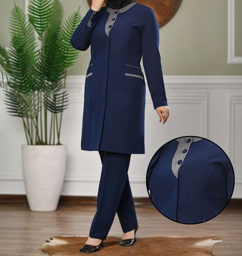 🍃نام: مانتو شلوار اداری خاتون
