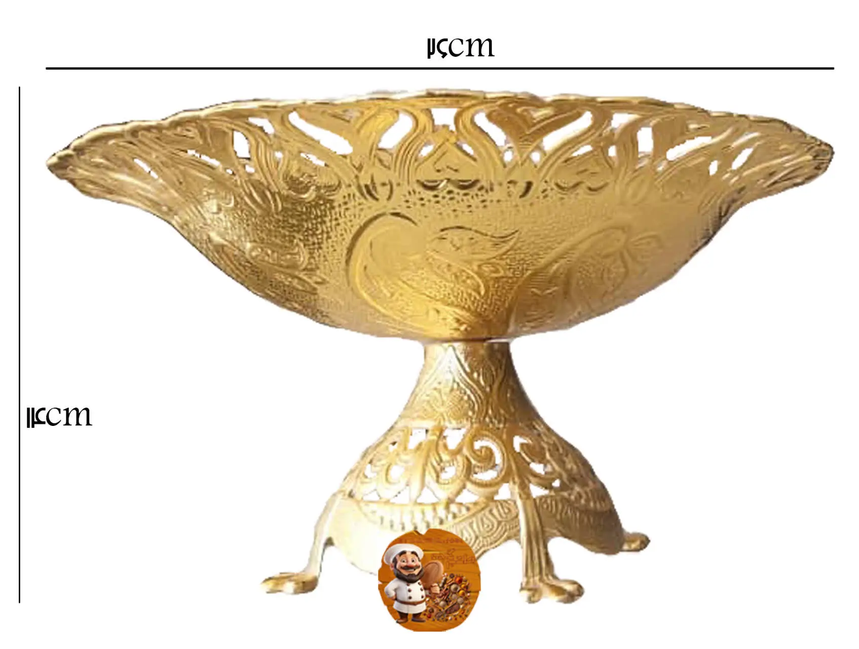 میوه‌خوری زارا، ترکیبی چشم‌نواز از زیبایی، هنر و کارایی است که به میز پذیرایی شما جلوه‌ای لوکس و منحصر به‌فرد می‌بخشد. این محصول با طراحی مدرن، خطوط ظریف و منحنی‌های هنرمندانه، به زیبایی فضا