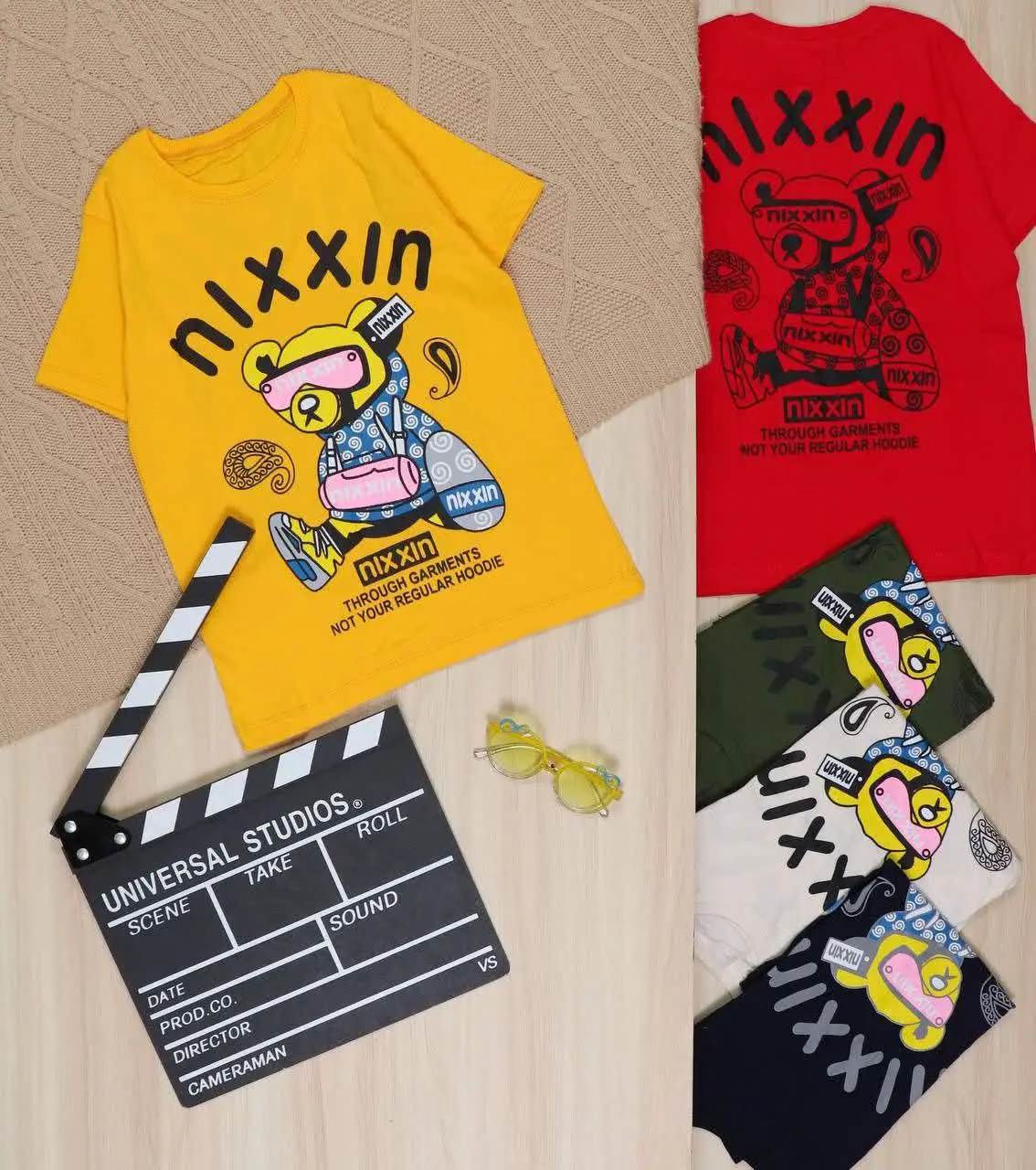 👫تیشرت پسرانه چاپ NIXXIN👫
