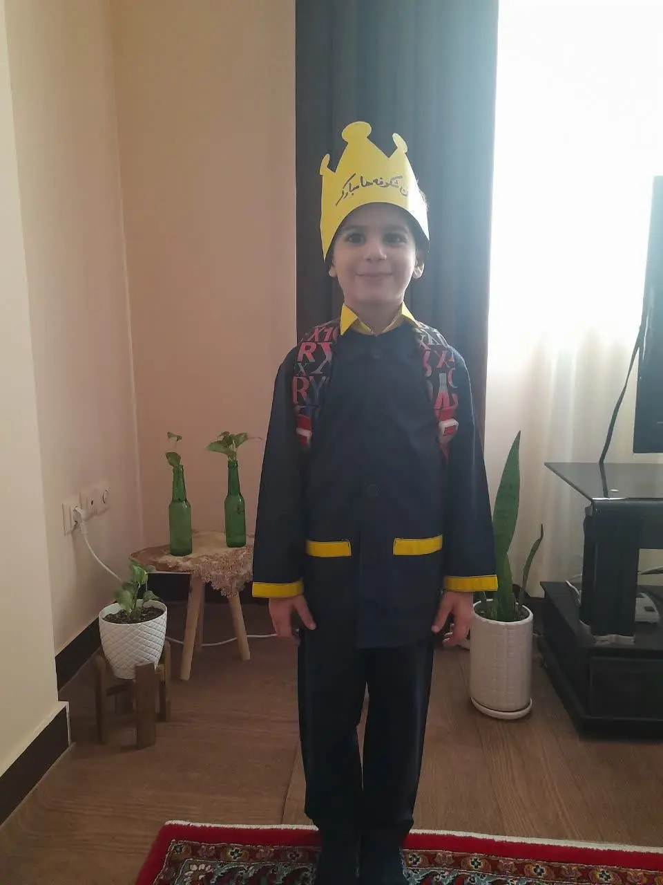 نام شرکت کننده: محمد جواد آبپیکر از نکا ۷ ساله
