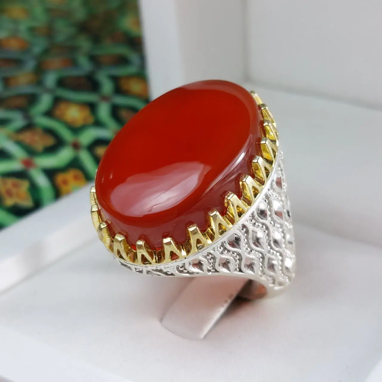 #انگشتر #نقره مردانه درشت و سنگین
