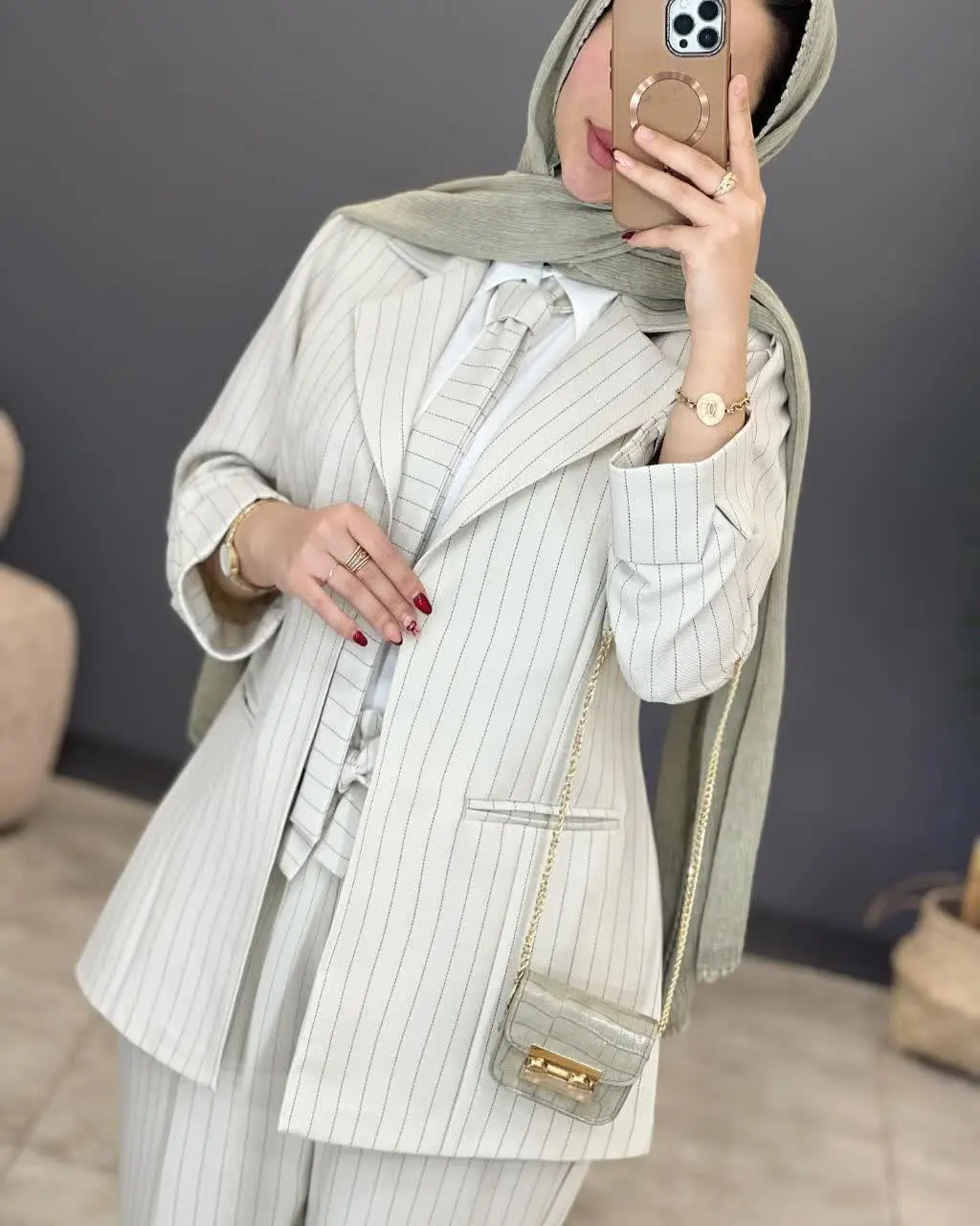 👚نام: ست سه تیکه مزون دوز هانا 😍😍
