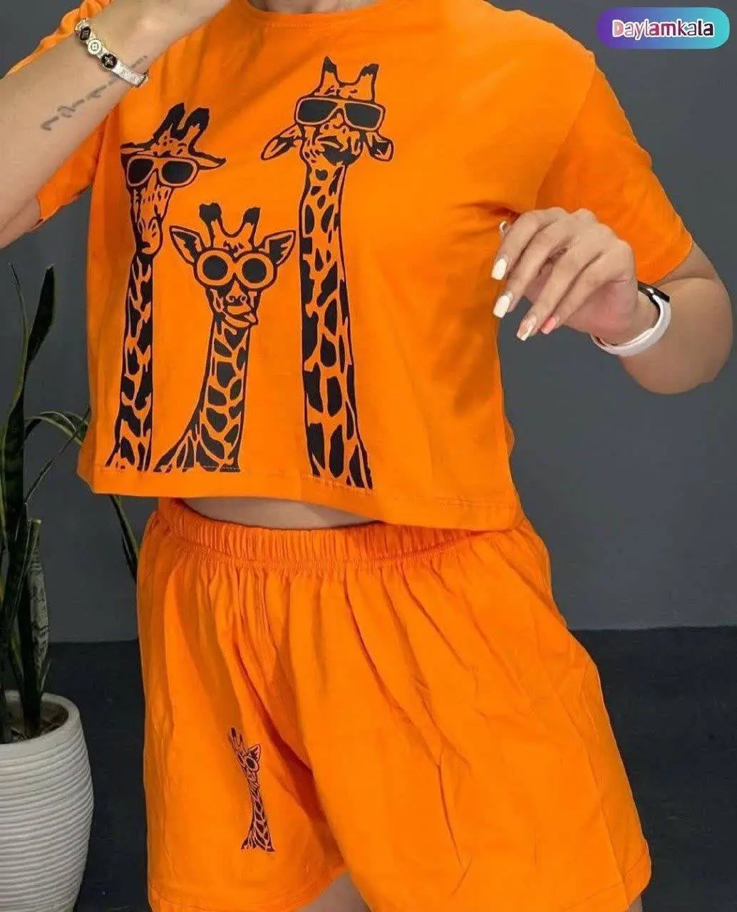 ⚜ ست کراپ و شورتک
