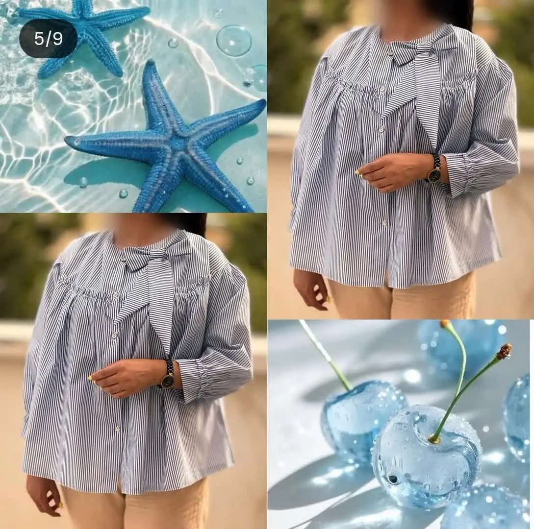 👚نام: شومیز عروسکی نسترن
