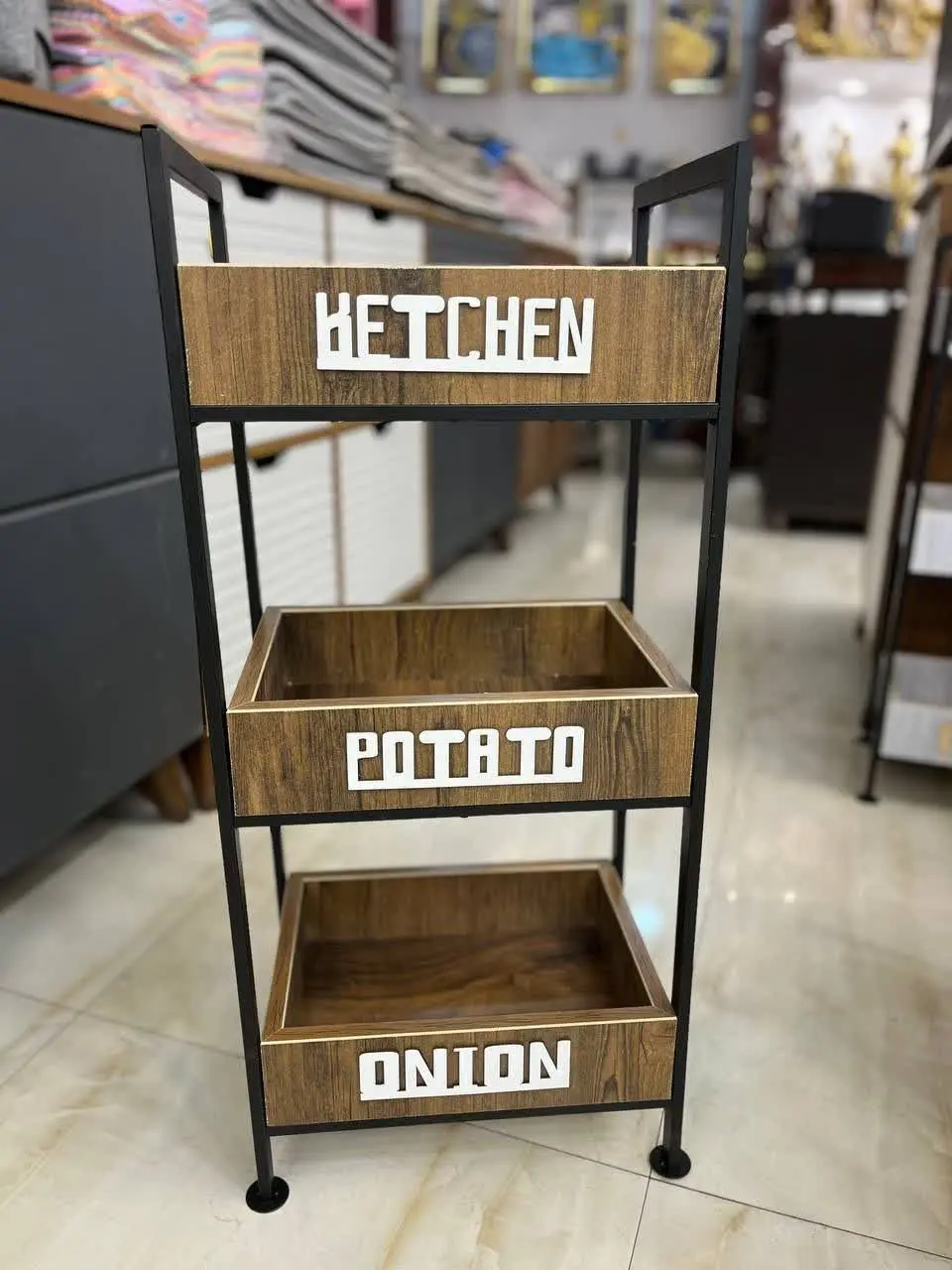 🔱 جاسیب پیاز سه طبقه
