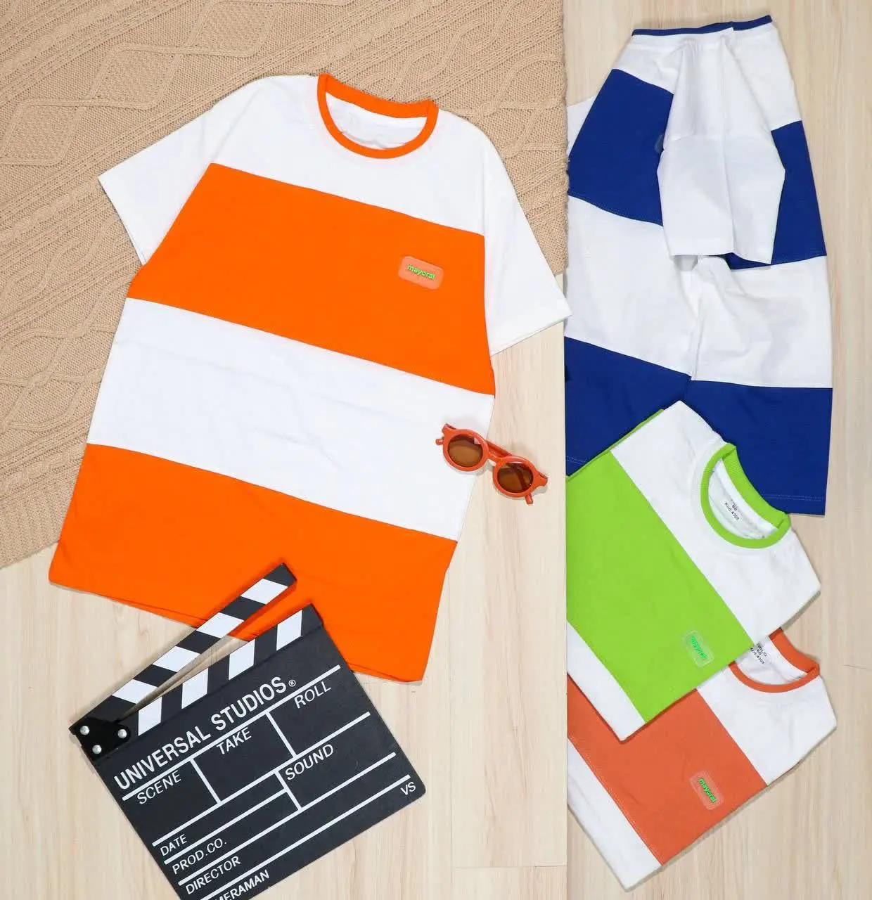 👫تیشرت پسرانه پرچمی MAYORAL👫
