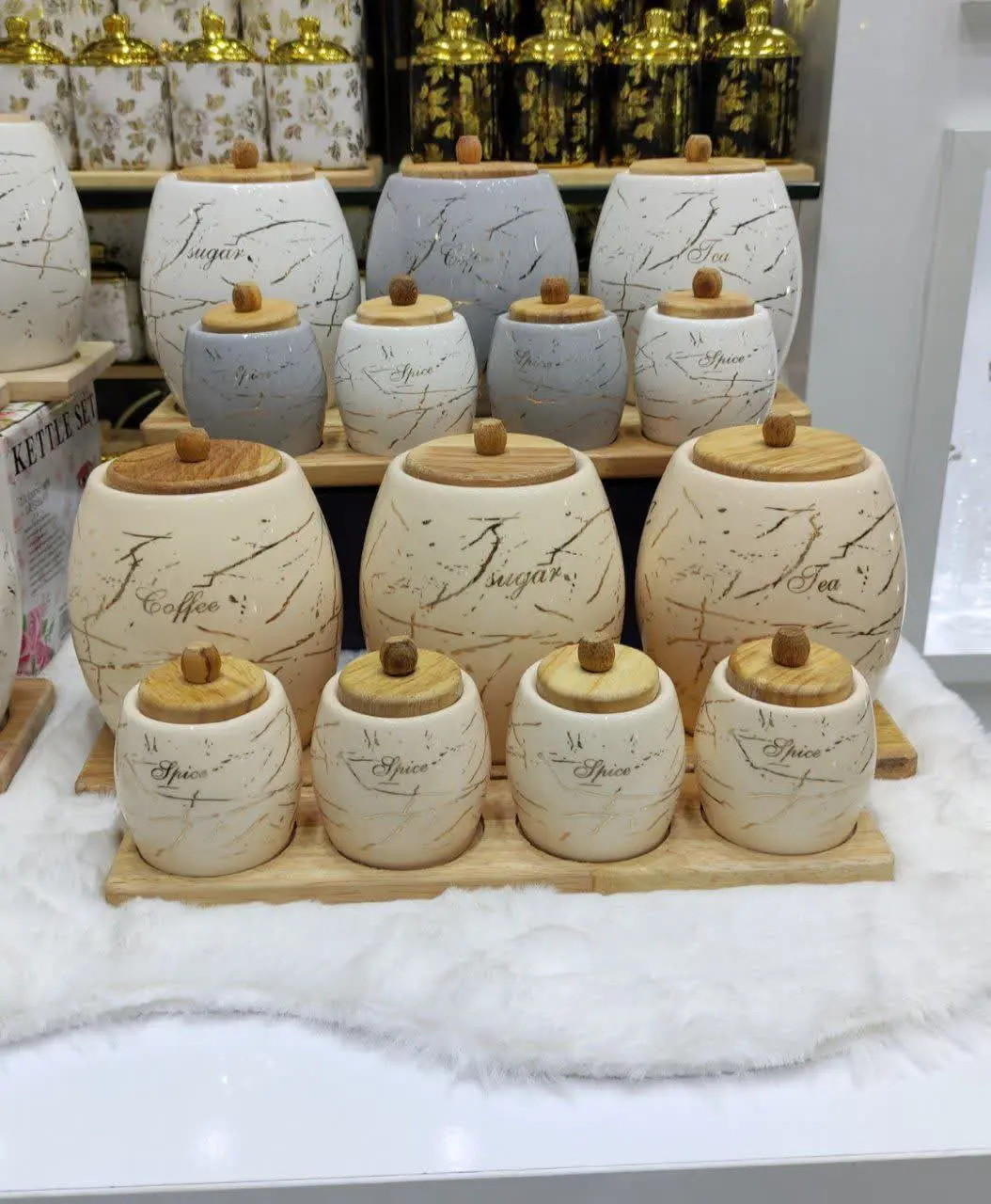 سرویس پاسماوری ماربل چاپ طلا 😍
