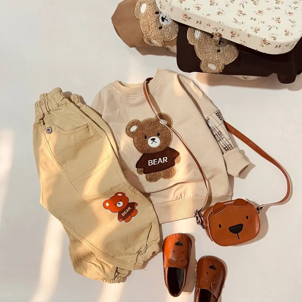 بلوز و شلوار تدی جذاب و دلبر پسرانه😍😍
