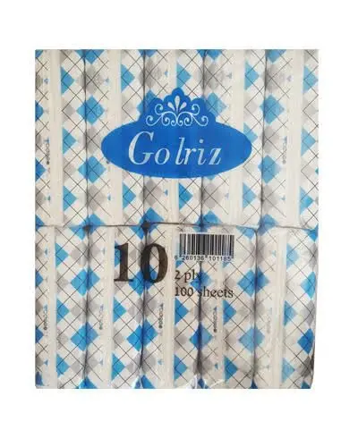 💥گلریز دستمال کاغدی ۲۰۰ برگ ده عددی 💥
