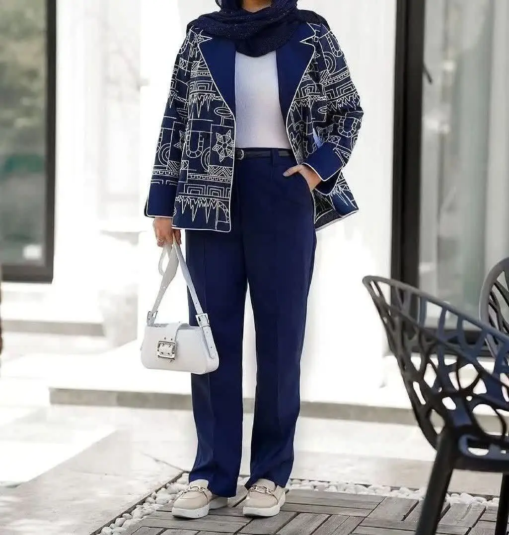 🍃نام: ست کت و شلوار ابریشم
